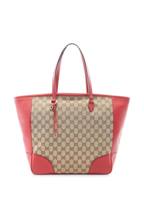 Gucci Pre-Owned 2000s Bree GG canvas tote bag - Red