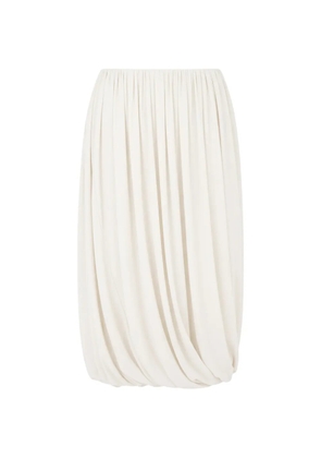 Cinq A Sept Calden bubble-hem midi skirt - Neutrals