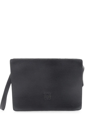 Loewe Pre-Owned 2000s Anagram clutch bag - Black