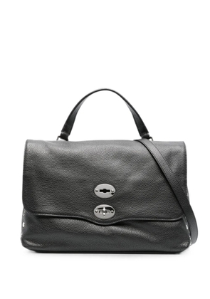 Zanellato Postina leather tote bag - Black