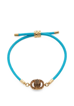 Kurt Geiger London Chelsea Eagle-head crystal-embellished bracelet - Gold