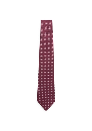 Antonio Muro paisley-print tie - Red