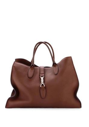 Gucci Pre-Owned Jackie Soft Leather Large tote bag - Brown