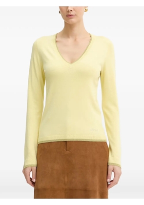 LIU JO V-neck sweater - Yellow