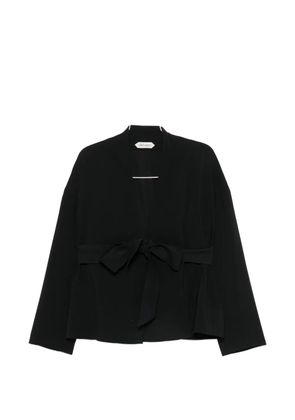 Alberta Ferretti belted jacket - Black