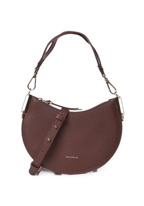 Coccinelle small Sunup grained leather tote bag - Red