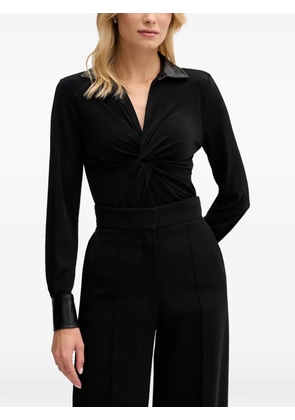 DKNY long sleeve blouse - Black