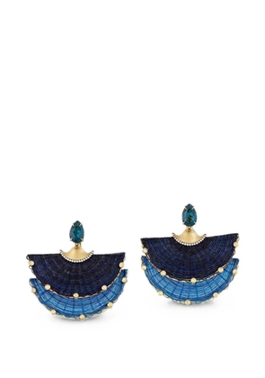 SILVIA FURMANOVICH London diamond and topaz earrings - Gold