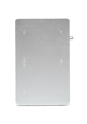 HELIOT EMIL aluminium card holder - Silver