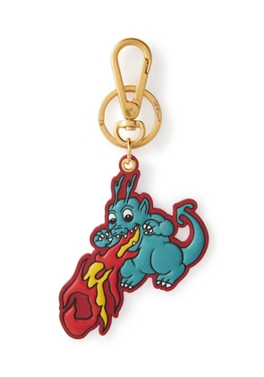 Off-White 2024 Lunar New Year leather keyring - Red