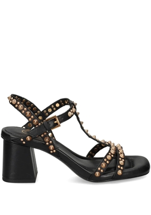 Ash Janice 65mm studded sandals - Black