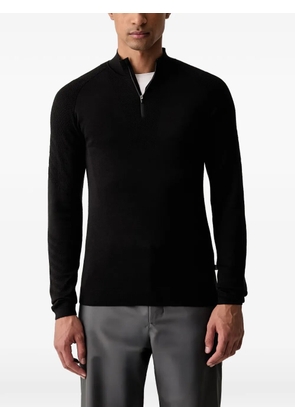Helly Hansen LIFA® textured-knit zip-fastening sweater - Black