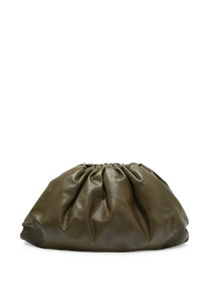 Bottega Veneta Pre-Owned The Pouch leather clutch bag - Green