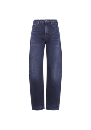 Haikure faded wide-leg jeans - Blue