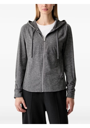DKNY zip-up drawstring hoodie - Grey