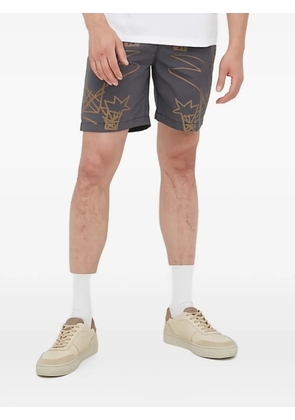 Desigual graphic print shorts - Grey