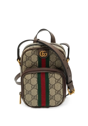 Gucci Pre-Owned Ophidia GG supreme crossbody bag - Neutrals