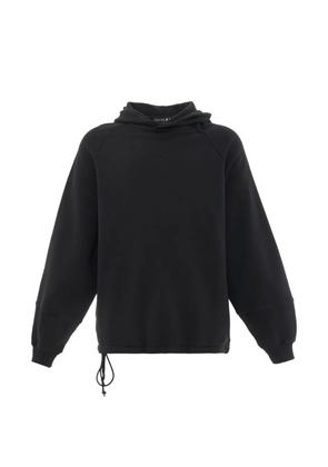 Applied Art Forms Pop-Eye embroidered hoodie - Black