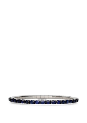 Roberto Demeglio sapphire and diamond extensible tennis bracelet - Silver