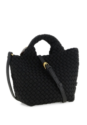 NAGHEDI mini St. Barths handwoven tote bag - Black