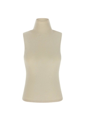 extreme cashmere n°502 Collo high-neck top - Neutrals