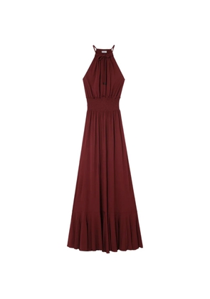 Burberry viscose jersey dress - Red