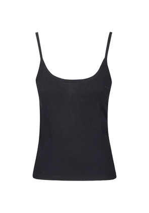 extreme cashmere Britney scoop-neck top - Black