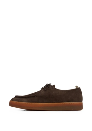 Officine Creative Ambrie suede lace-up derby shoes - Brown