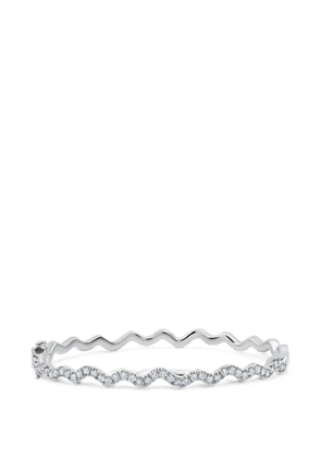 graziela Rio diamond bangle bracelet - Silver