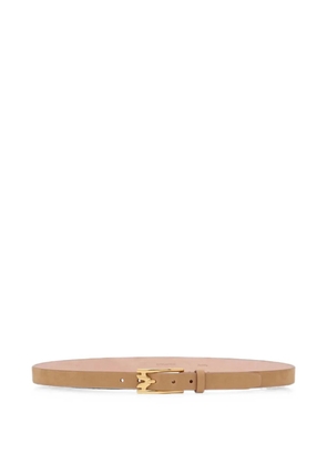 Victoria Beckham Dorian buckle belt - Neutrals