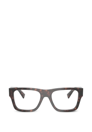 Prada square-frame glasses - Brown