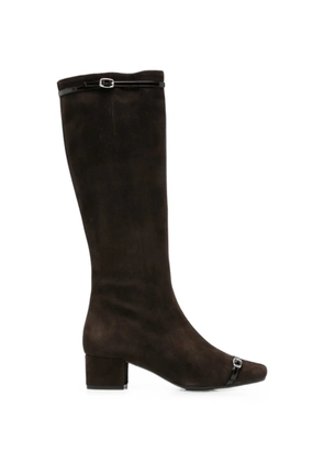 Carel Paris Starter buckle-detail knee-high boots - Brown