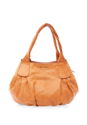 Miu Miu Pre-Owned 2010-2026 Leather shoulder bag - Brown