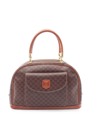 Celine Pre-Owned 1990-2000 Macadam Coated Canvas handbag - Brown
