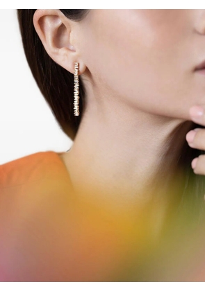 Suzanne Kalan midi Tennis Drop diamond earrings - Pink