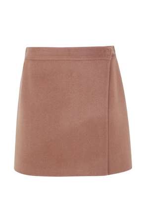 Semicouture June wrap-style mini skirt - Red