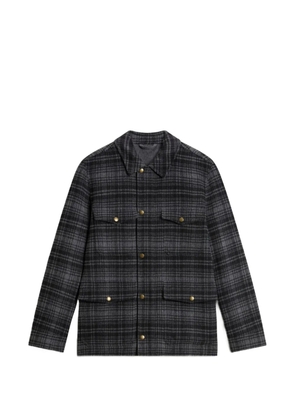 Woolrich checked shirt jacket - Grey