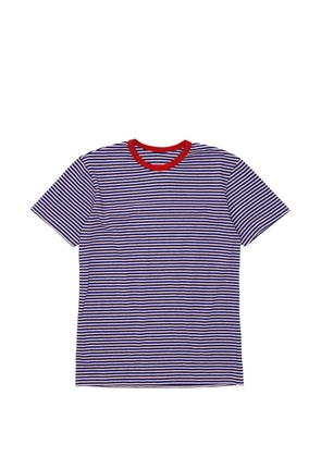 Fortela striped-pattern T-shirt - Blue