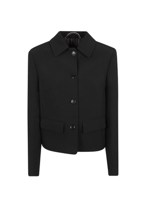 Ermanno Scervino button-up flap-pocket jacket - Black