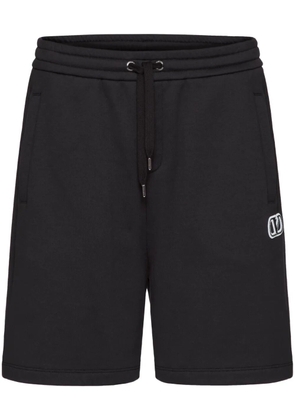 Valentino Garavani VLogo Signature cotton bermuda shorts - Black