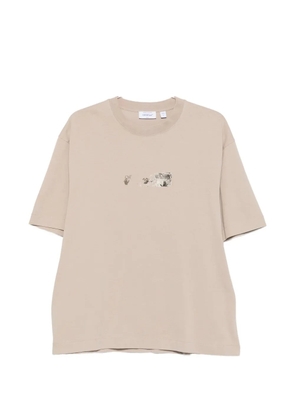 Off-White Spices Arrow logo-print T-shirt - Neutrals