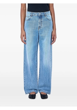 Róhe Bruun wide-leg jeans - Blue