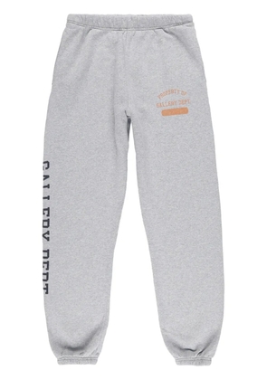 GALLERY DEPT. logo-print cotton track trousers - Grey