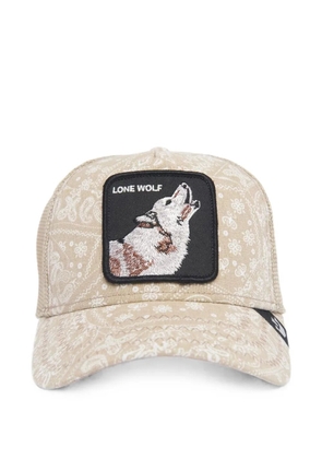 GOORIN BROS Lone Wolf paisley-print trucker cap - Neutrals