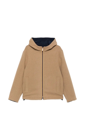 K-Way Claudel hooded jacket - Neutrals