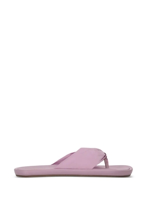 RED(V) open-toe ruched sandals - Pink