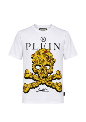 Philipp Plein jersey T-Shirt Duck Skull - White