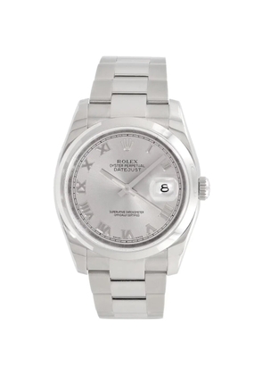 Rolex Datejust Roman Numerals 36mm watch - Silver