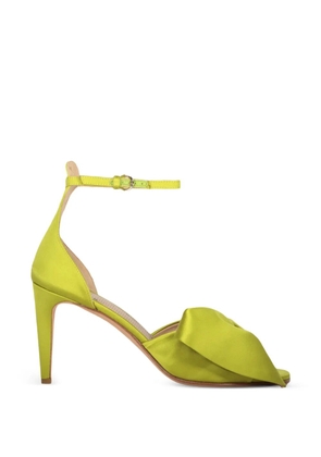 RED(V) bow-detail buckle-fastening sandals - Green