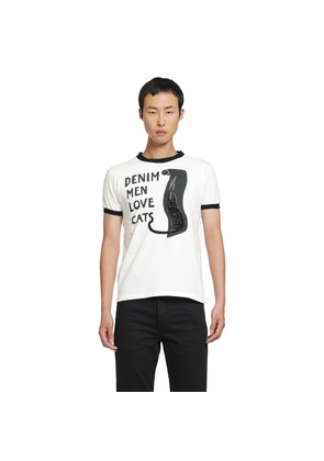 Denim Men Love Cats Ringer T
